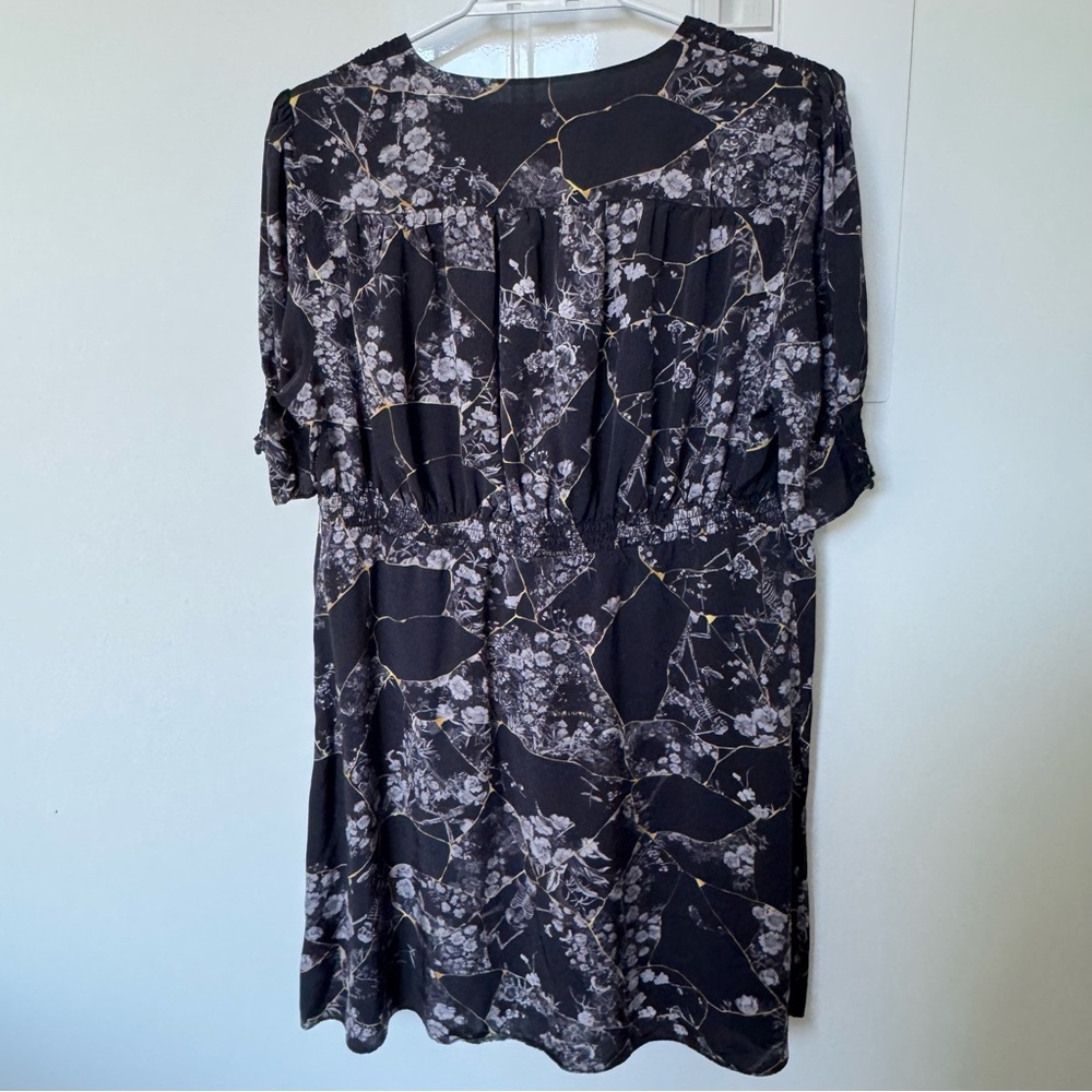 AllSaints Mini dress DEMI BURUBERU– Day Dress – Black size 12 - Picture 3 of 13